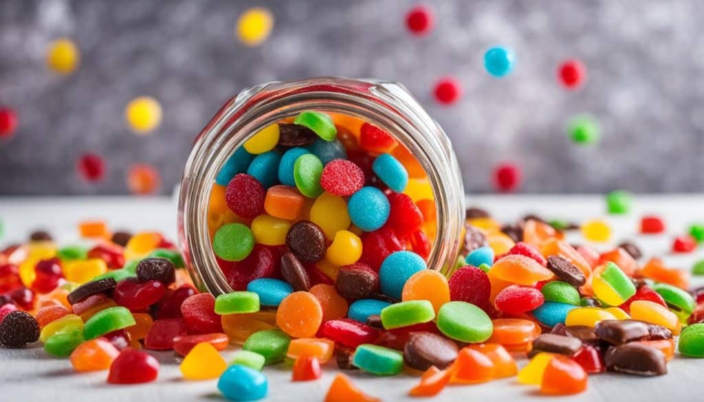 best candy, sweets and gummies the key of a great party
