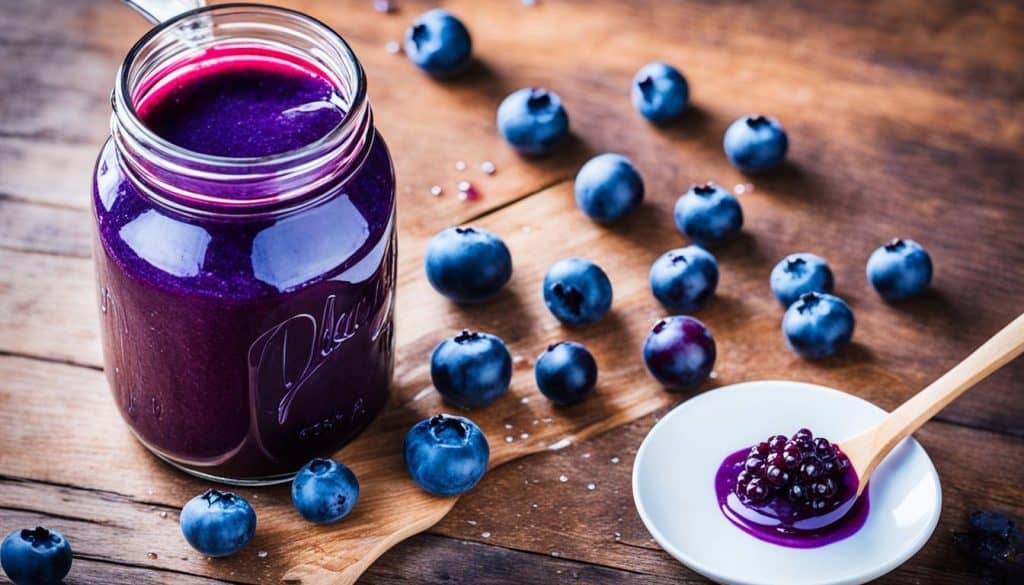 Homemade Purple Food Coloring