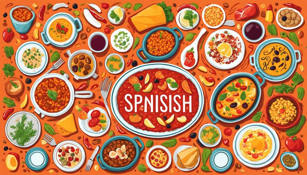 Spanish Translation for Food