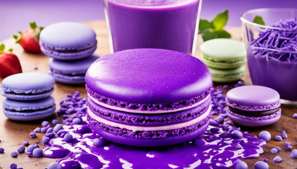 Variations of Purple in Culinary Applications
