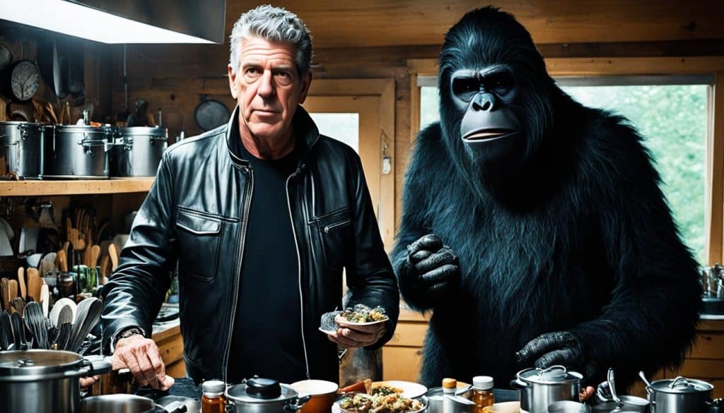 Anthony Bourdain and Bigfoot