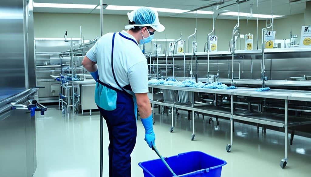 Food Handler Mop Sanitation