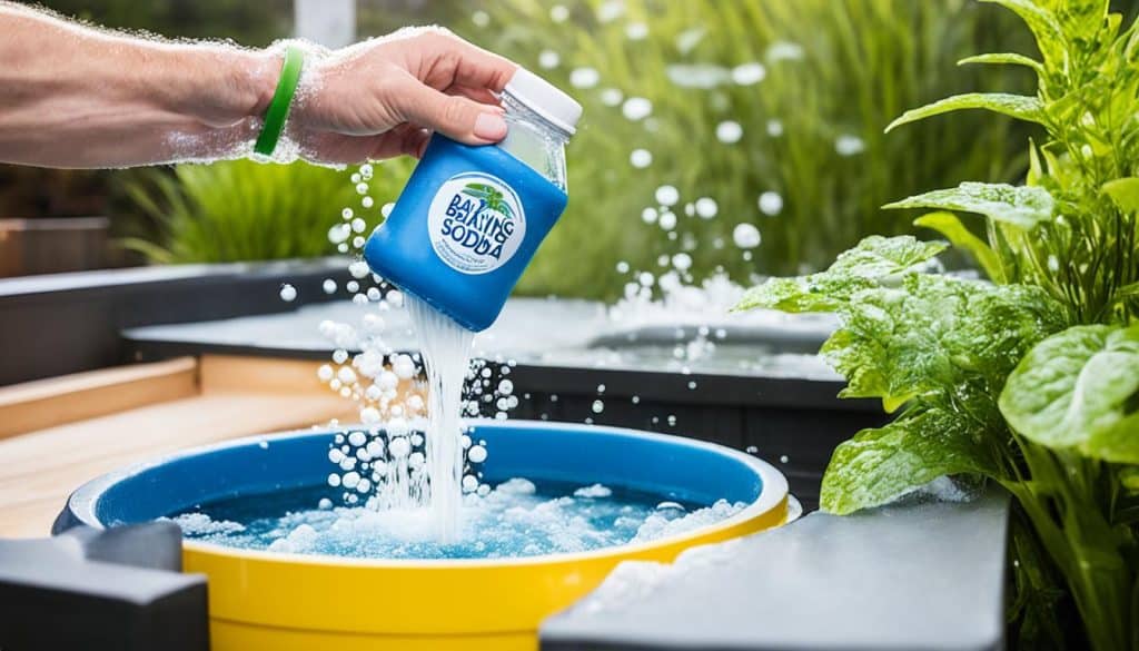 Adding Baking Soda to Hot Tub