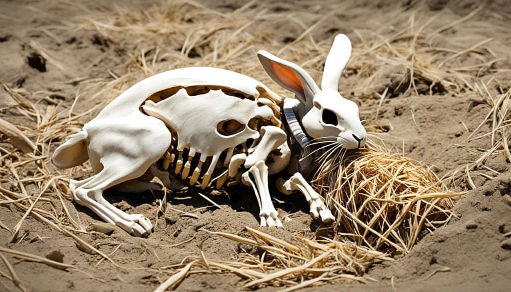 Consequences of prolonged food deprivation in rabbits