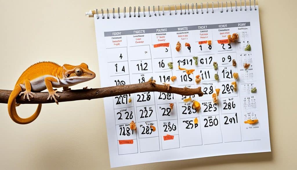 Crested Gecko Fasting Periods