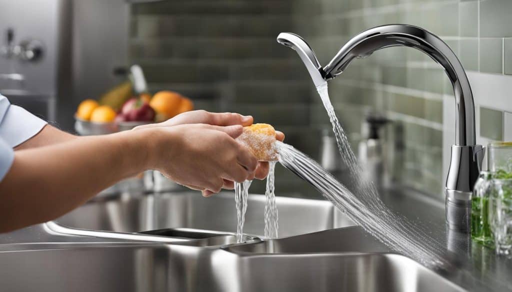 Handwashing Sink Faucet Touch Tool