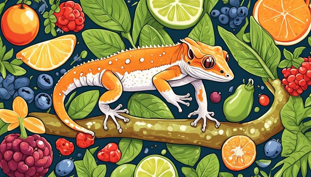 Nutritious Diet for Crested Gecko