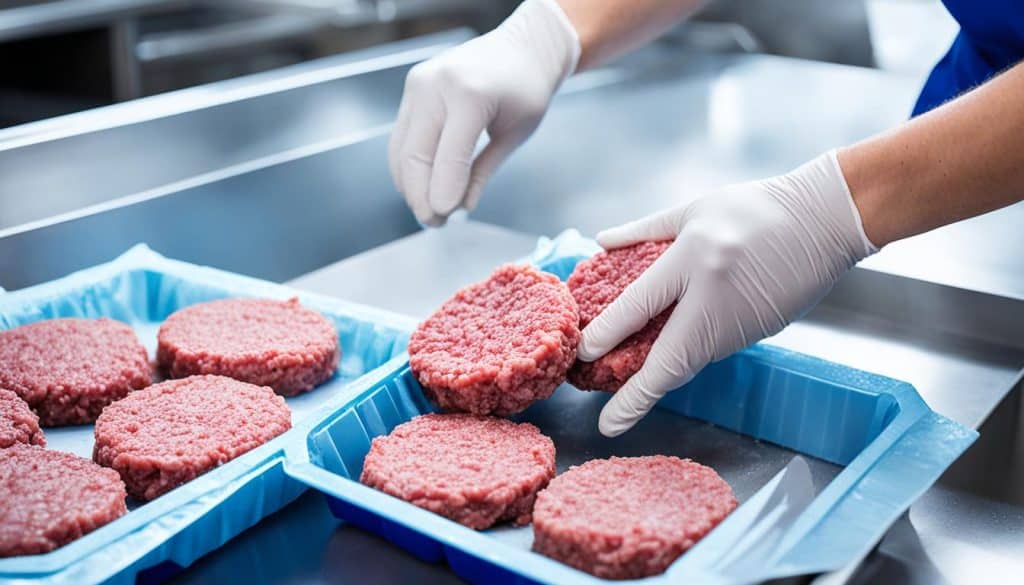 Forming Hamburger Patties Safely