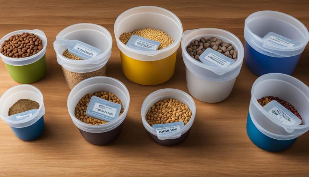 Measuring Cup Conversion for Dog Food Brands