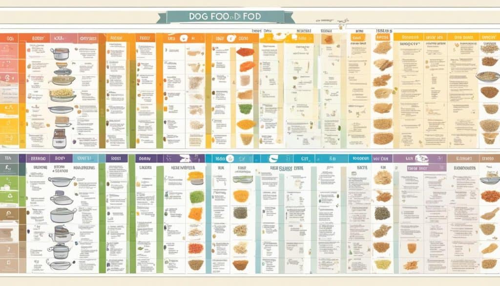 Optimized Dog Meal Plan Chart