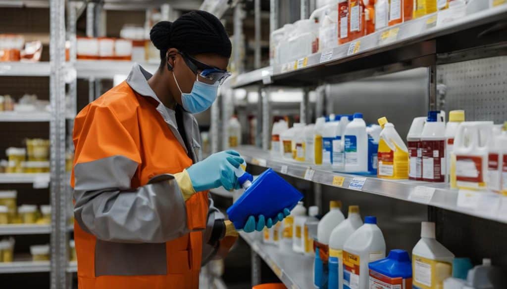 Proper Chemical Handling in Food Service