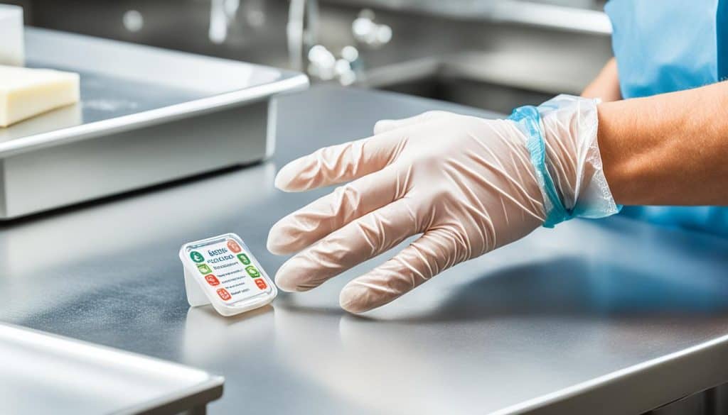Jewelry hygiene guidelines for food workers